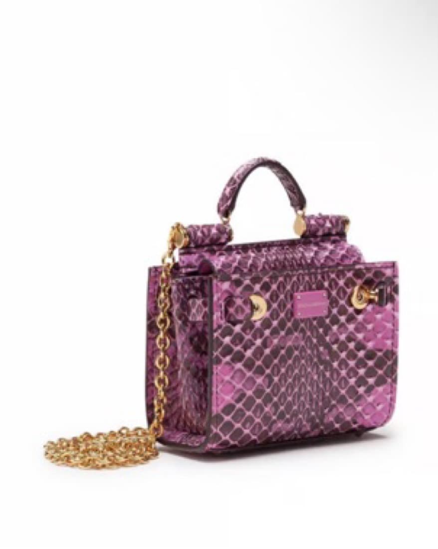 Dolce & Gabbana Micro Snake Print Purse  - Image 3