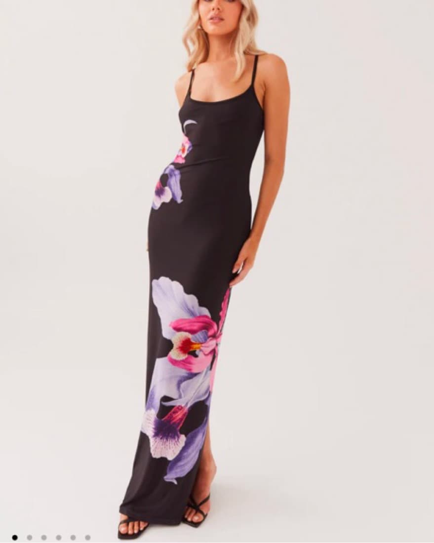 Black Tulip Long Maxi - Image 1