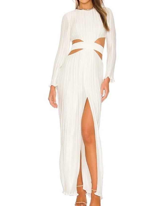 AIIFOS Phillipa Gown in White - Image 1