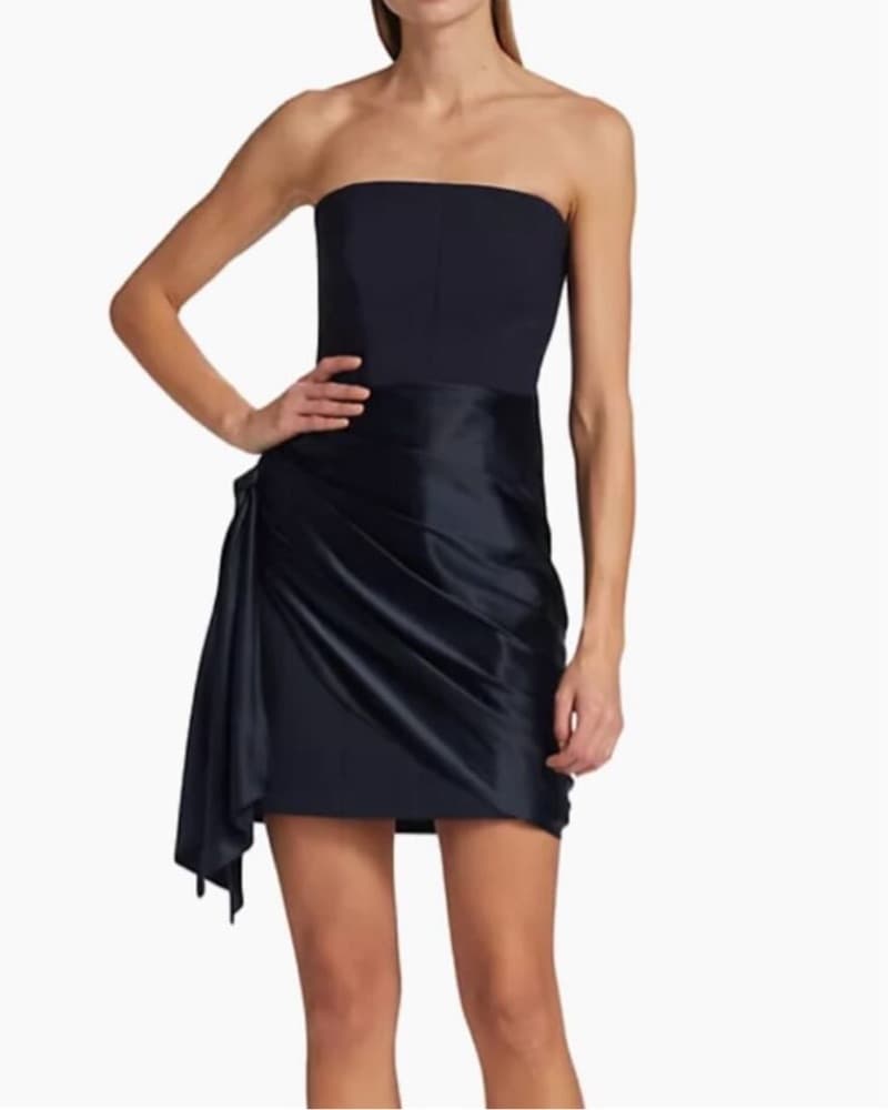 Cinq A Sept Navy Mini Dress  - Image 2