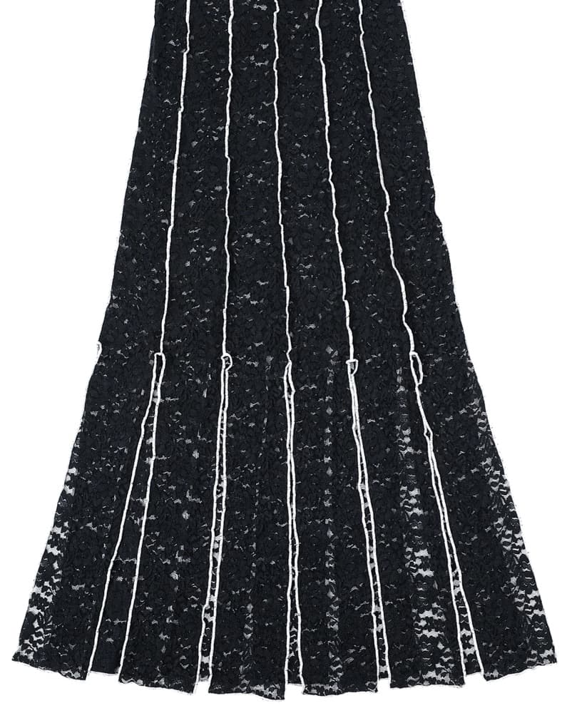 Fashion Brand Company Lace Maxi Skirt - Image 5