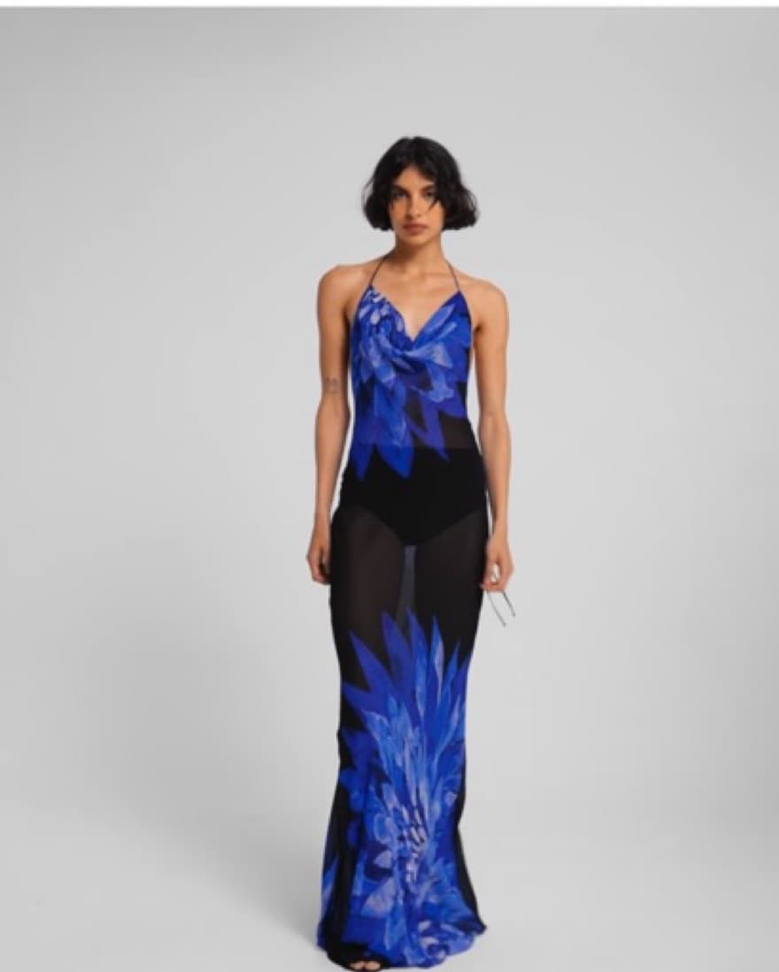 Rat and boa Coralina Dress - Image 4