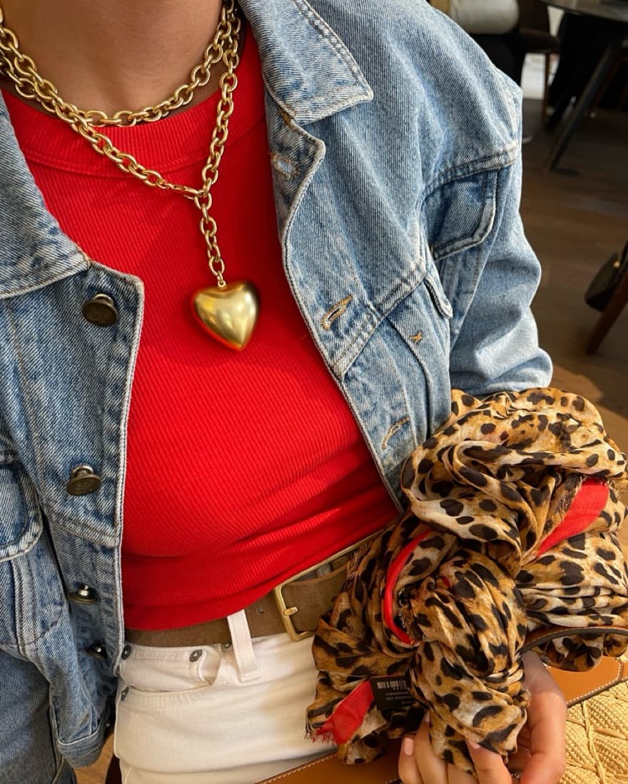 Roxanne Assouline Puffy Heart Necklace - Image 3