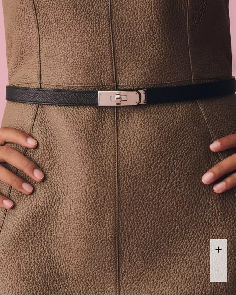 Hermes Kelly 18 Belt Silver - Image 2