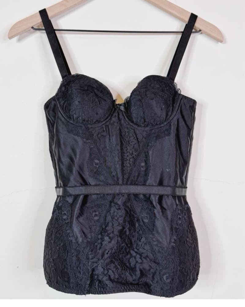 Agent Provocateur Black Corset Size 2 - Image 2