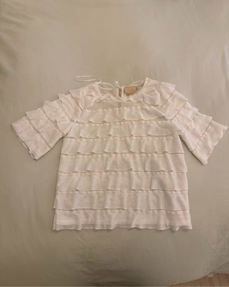 Anthropologie Frilly Top - Image 1