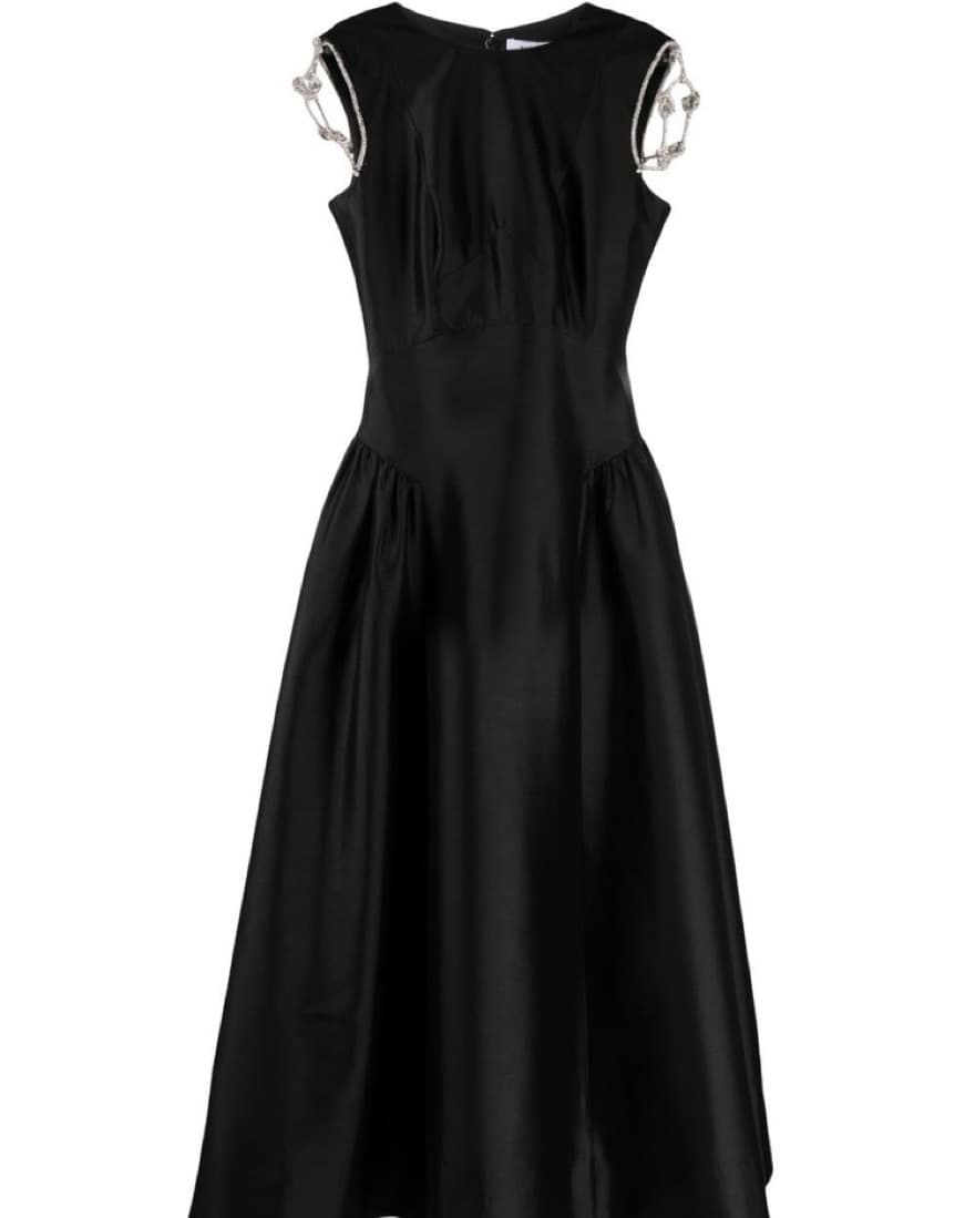 Rachel Gilbert Bambi Dress in Black Sz 2 - Image 3