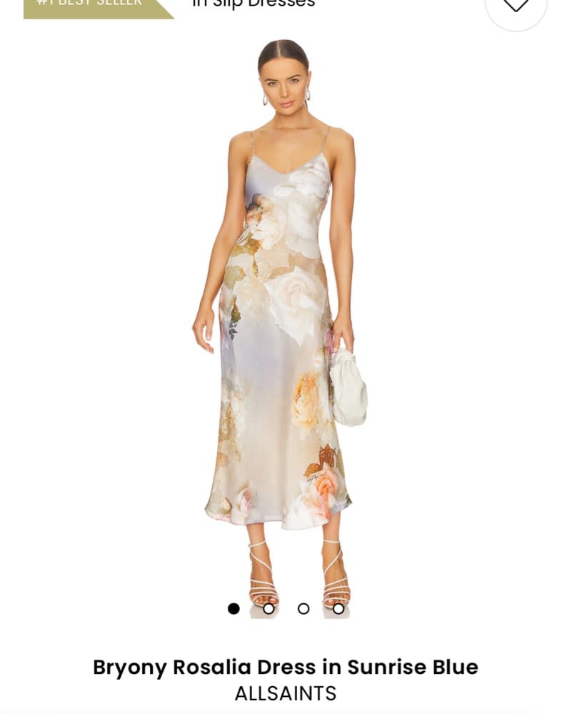 AllSaints Floral Maxi Dress - Image 1