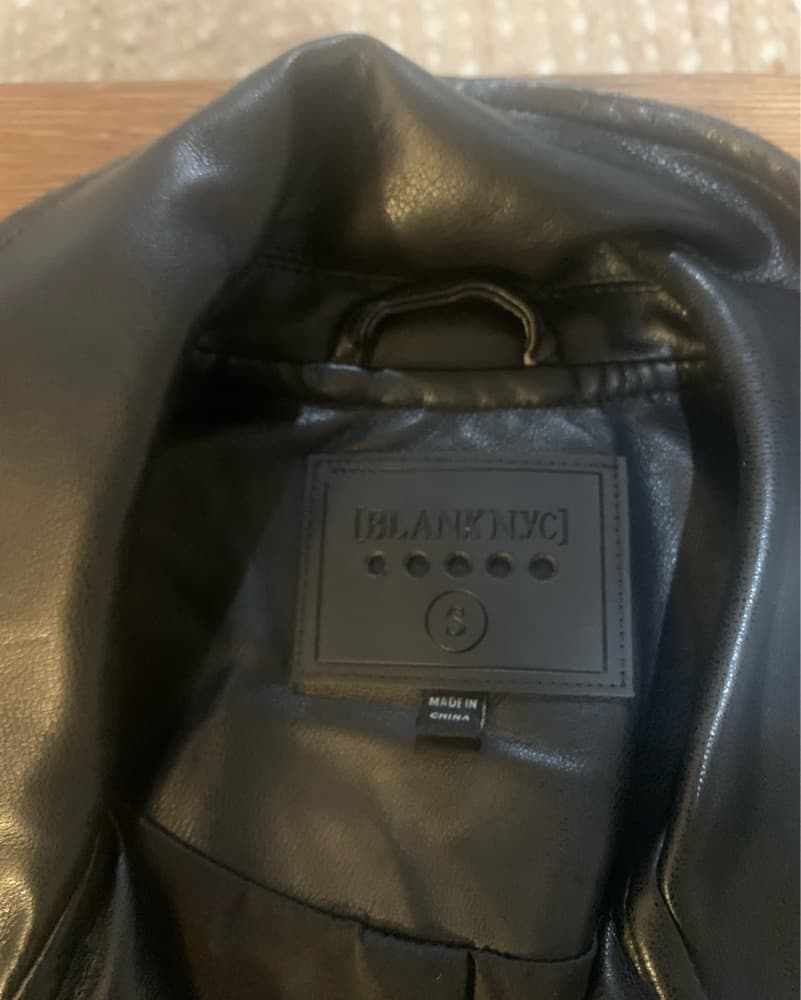 Vegan Leather Jacket  - Image 3