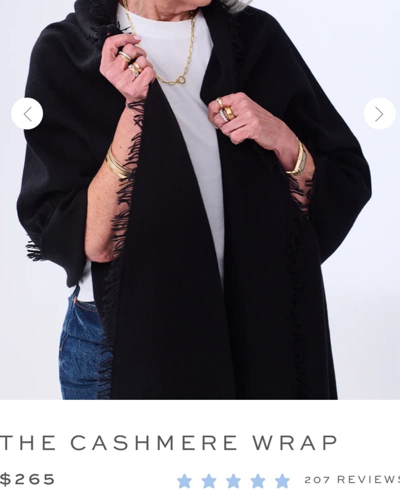 Alice Walk Cashmere Wrap - Image 1
