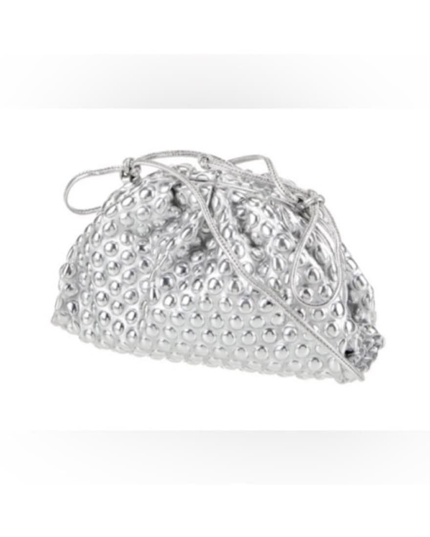 Bottega Silver Pouch - Image 4