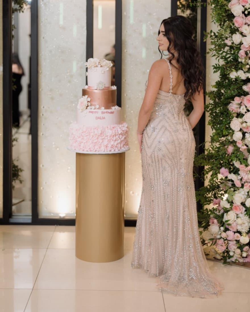 Beaded Customized Dress - Image 3