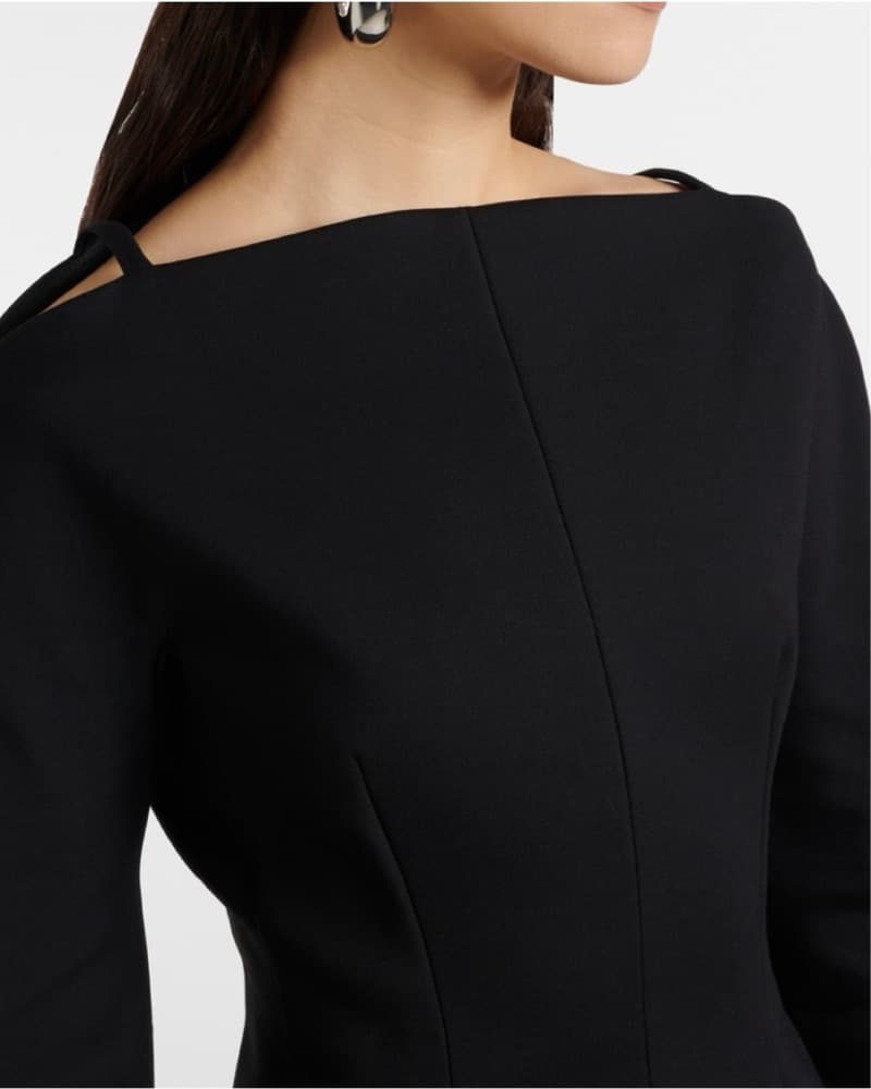 Sportmax Long Sleeve Dress - Image 4