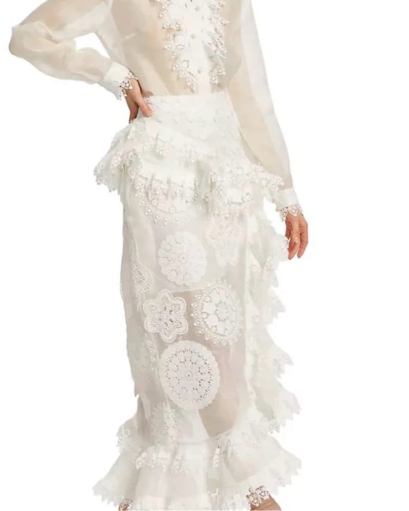 Zimmerman Exquisite Lace Maxi Dress - Image 1
