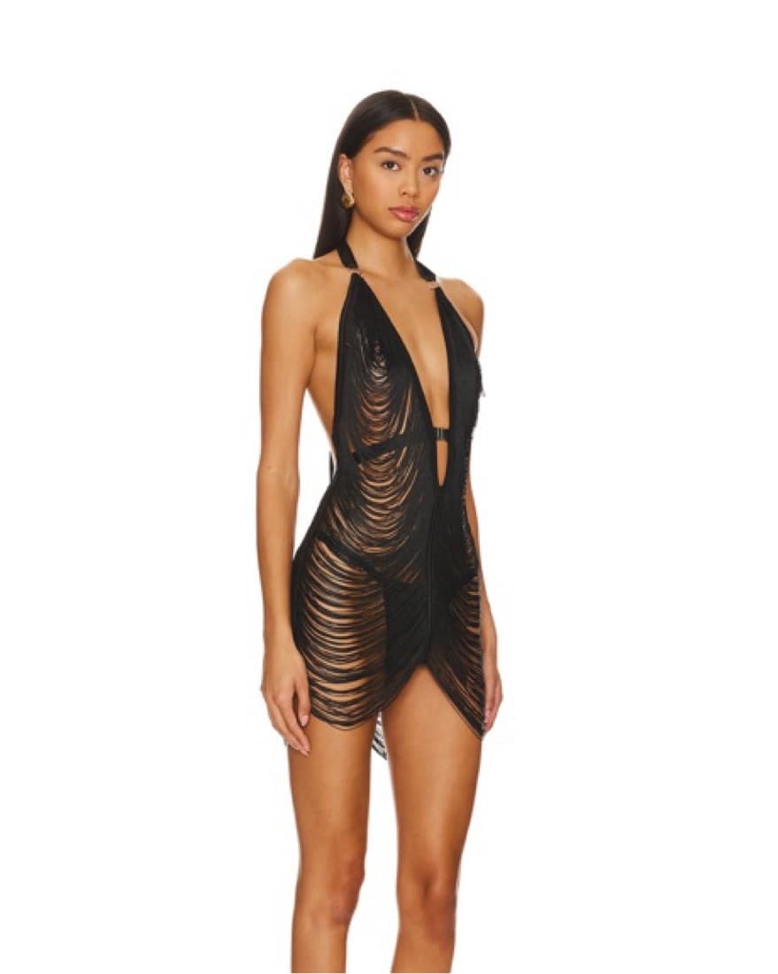 Fringe Benefits Slip In Black - Image 3