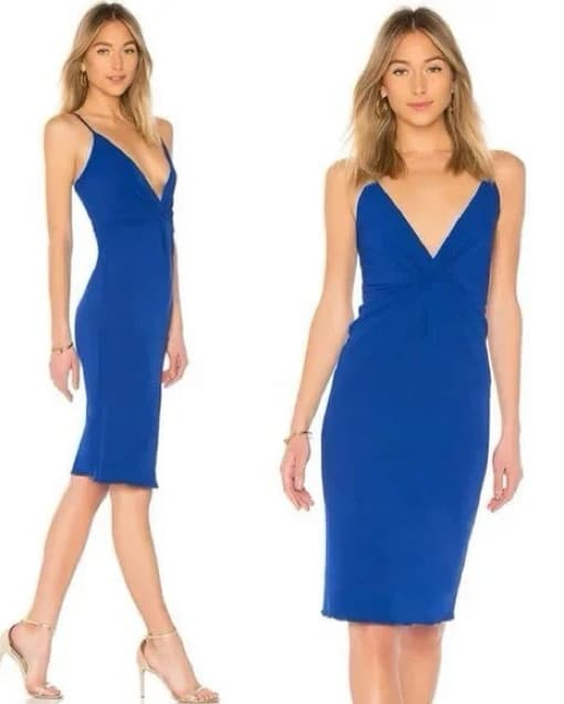 House Of Harlow X REVOLVE Blue Dress - Image 1