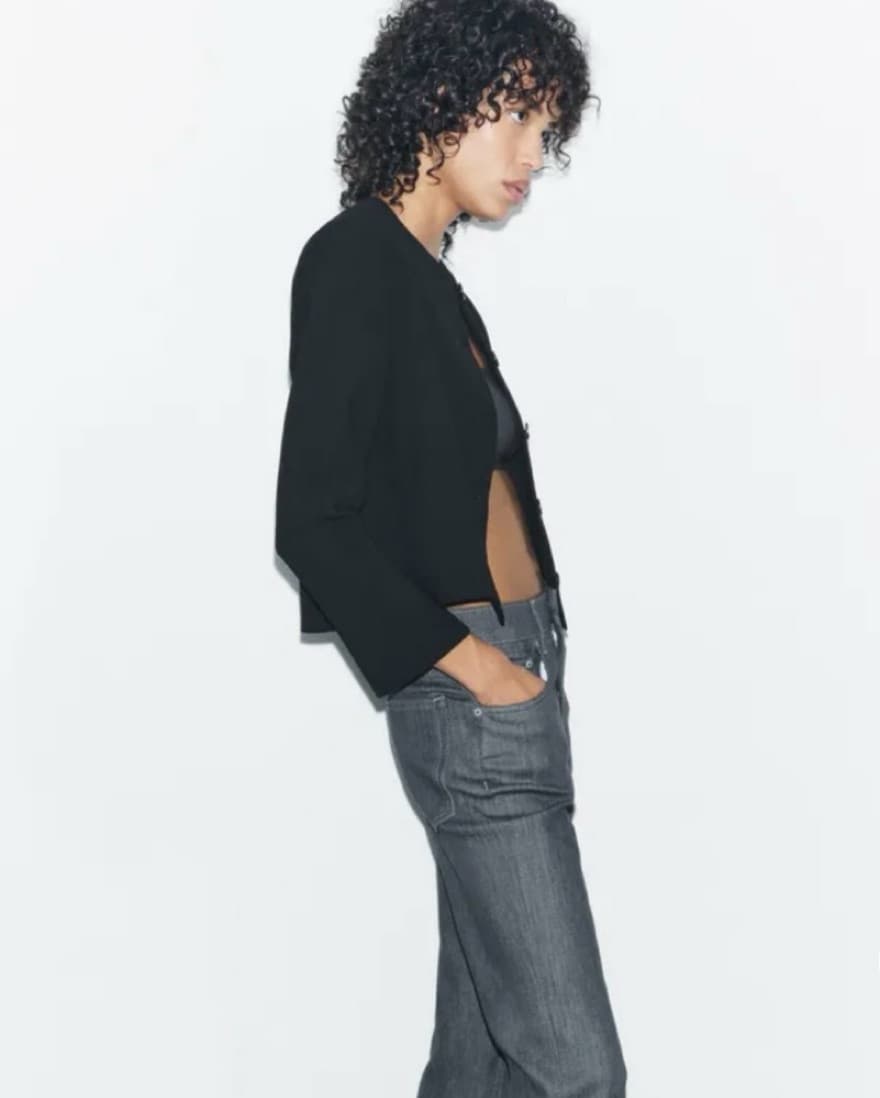 Zara Buttoned Jacket  - Image 2