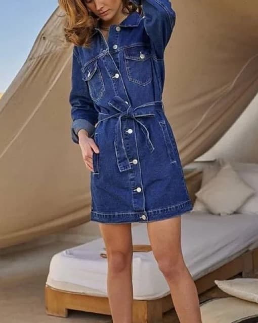 Denim Dress  - Image 1