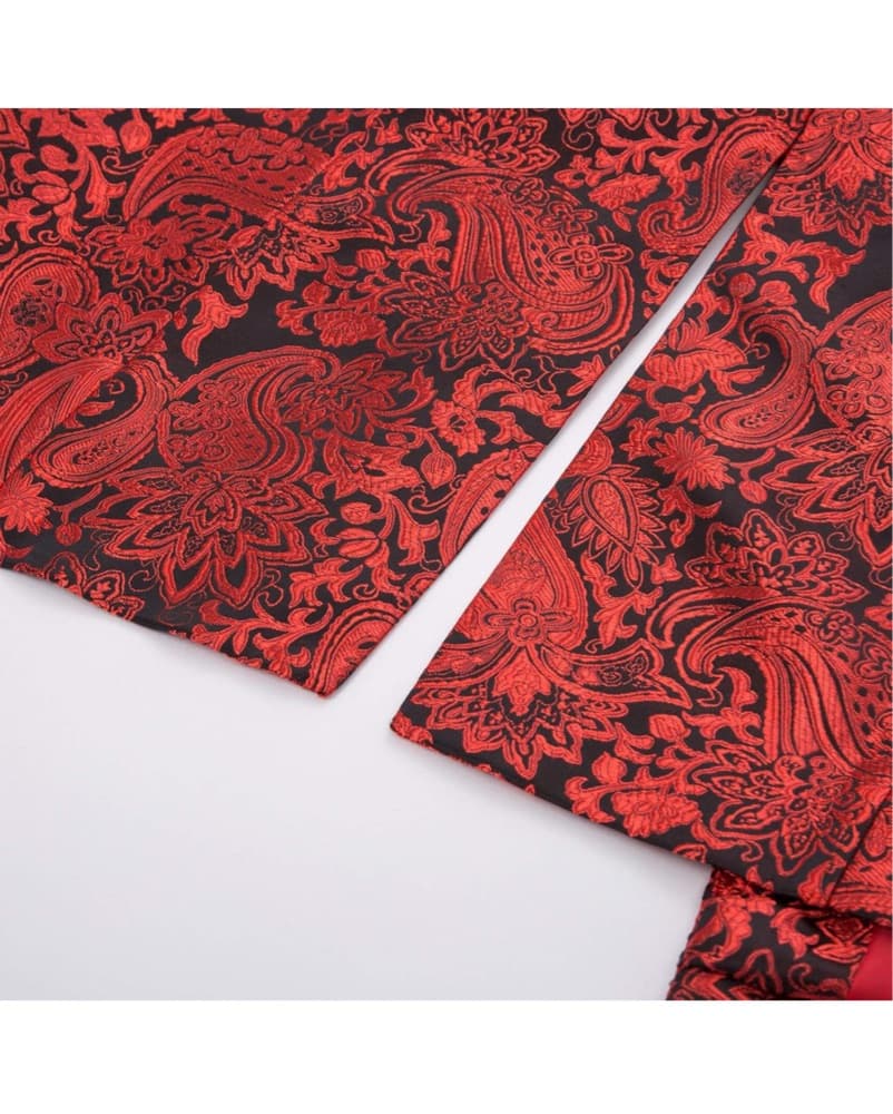 Vibrant Paisley Print Vest - Image 6