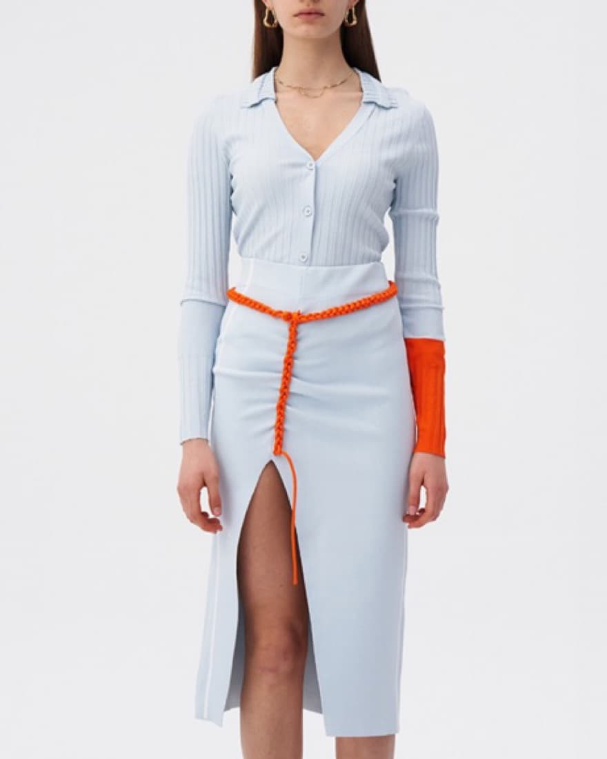 PH5 Billie Ruched Eco Mini Skirt - Image 1