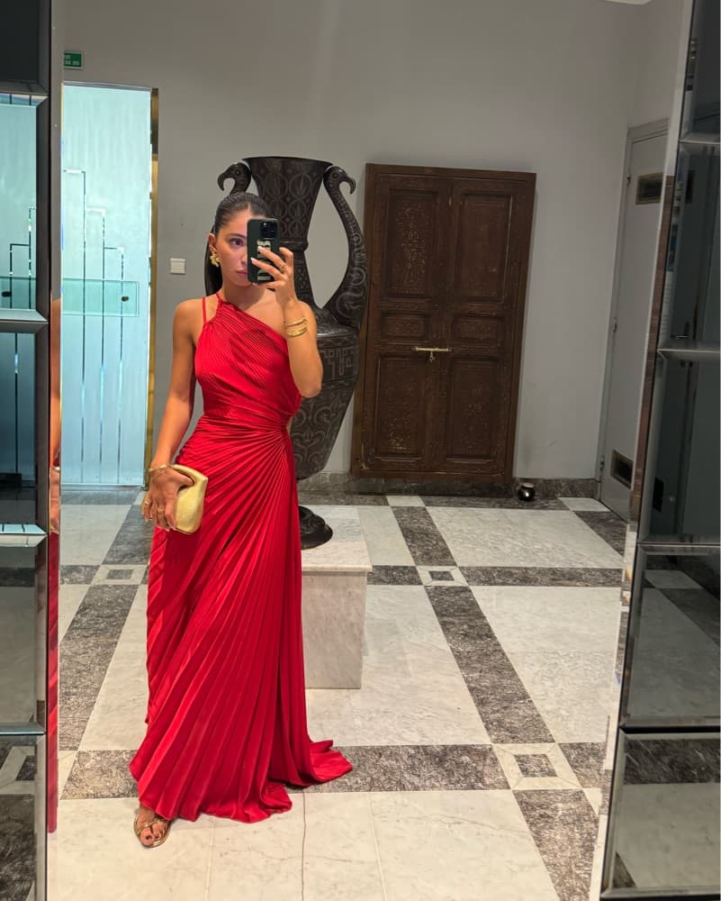Mango Red Gown - Image 2