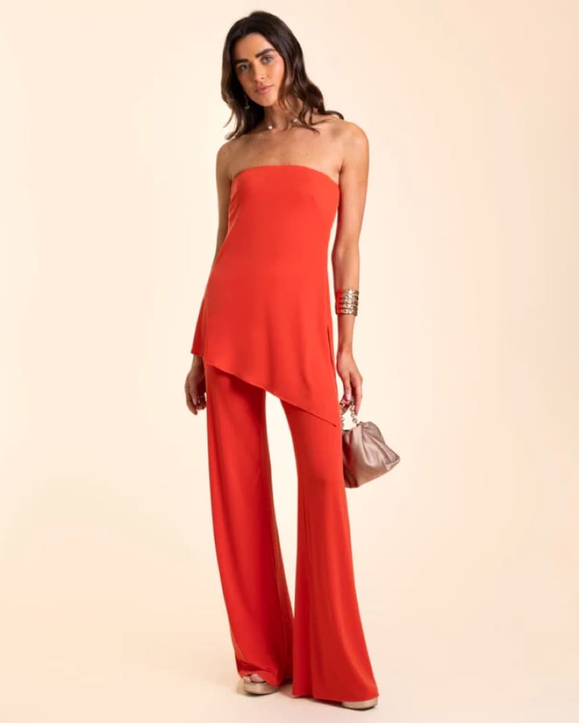 Red Set Wedding Guest  - Image 1