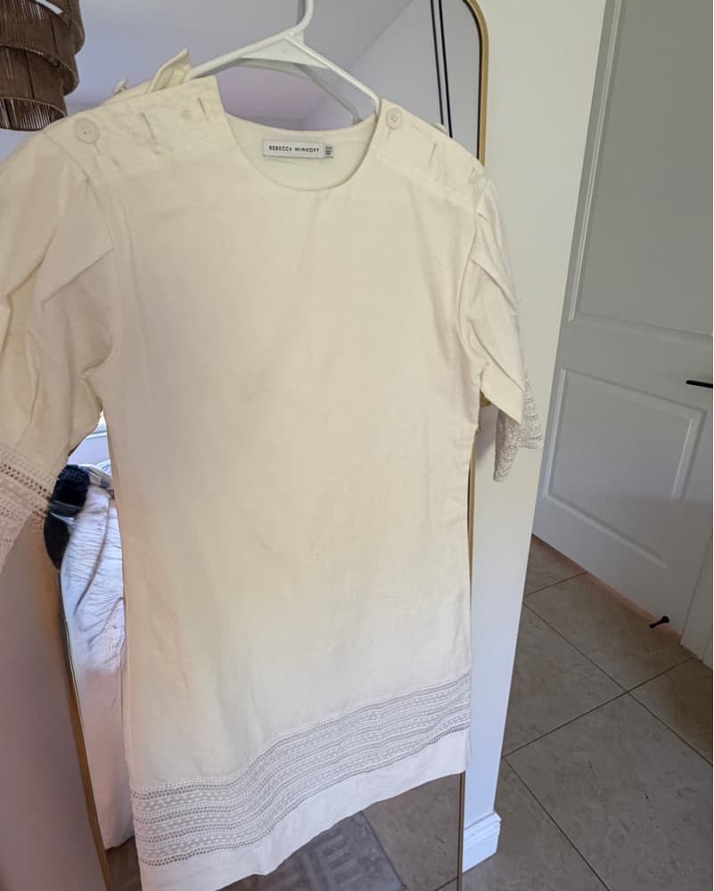 Rebecca Minkoff White Dress - Image 3