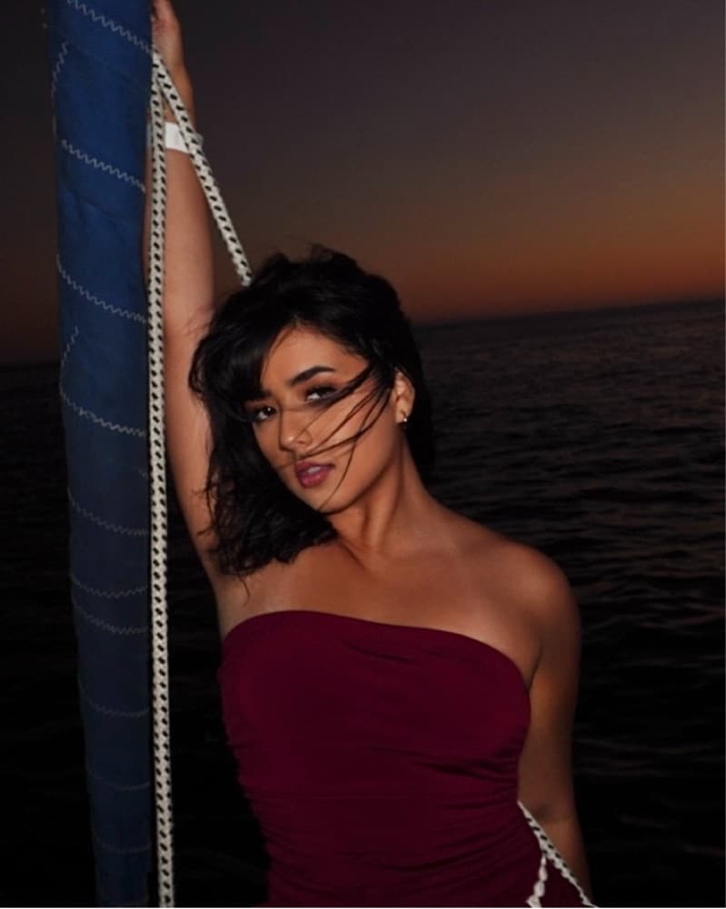 Red Short Dress - Image 2