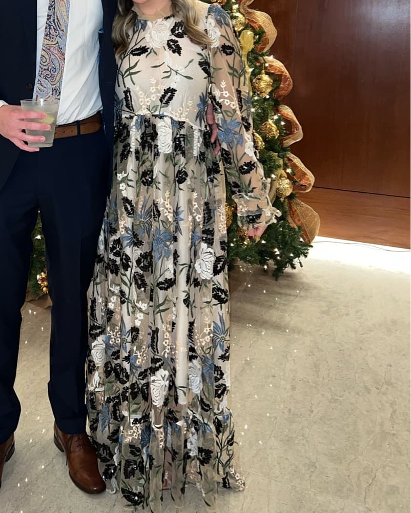 Sister Jane SOIREE EMBROIDERED MAXI DRES - Image 3