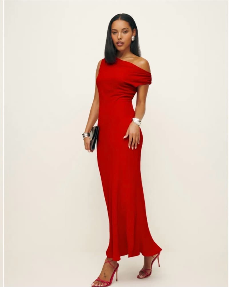 Red Reformation Dress - Image 1