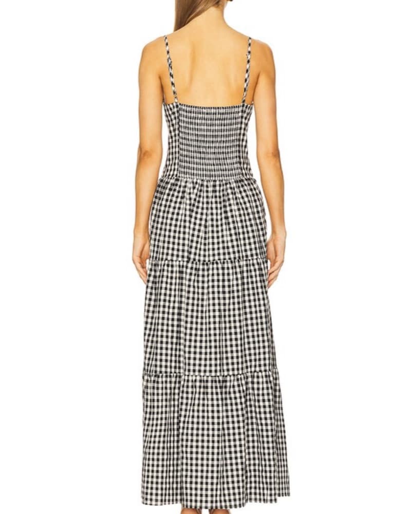 Maxi Gingham Dress - Image 3