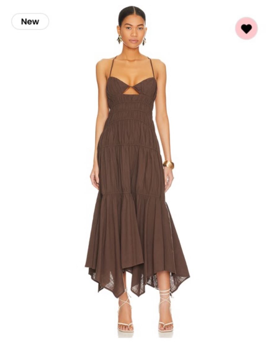 Tahlia Dress In Chocolate - Image 1