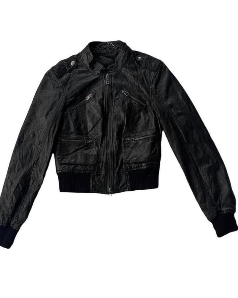 Genuine Vintage Leather Jacket  - Image 5