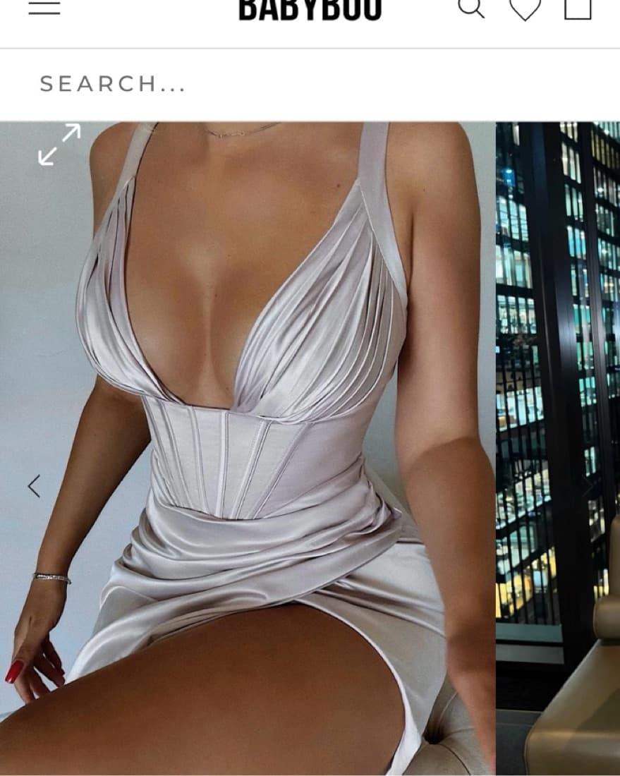 Babyboo Champagne Dress - Image 1