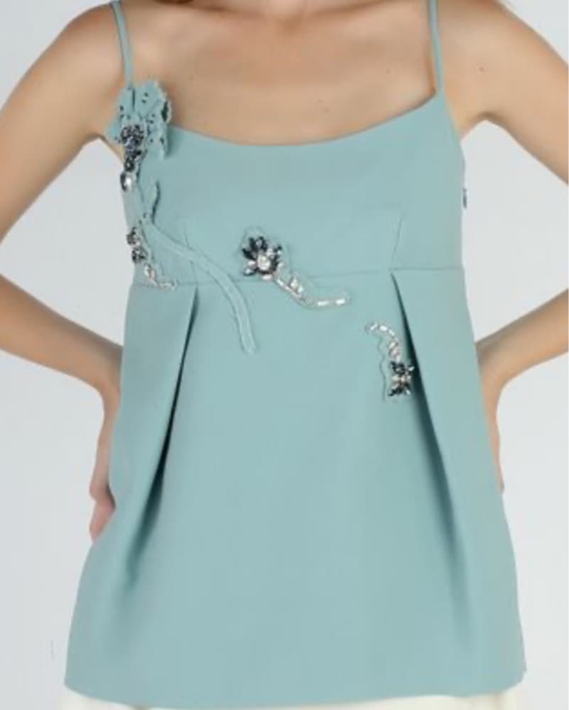 Chic Vintage Prada In Seafoam 🦋  - Image 1