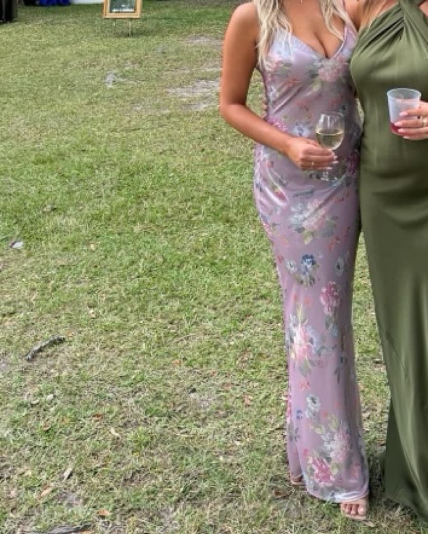 House Of CB Floral Maxi Dress - Image 1
