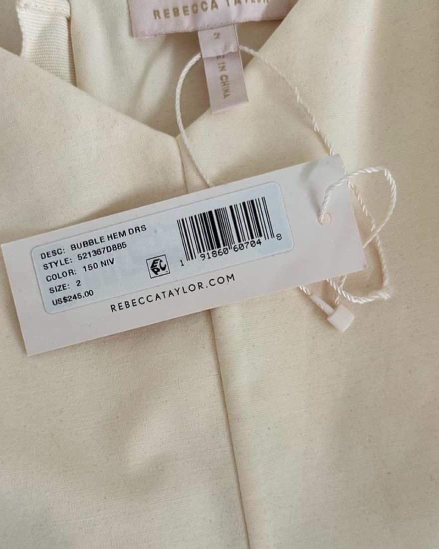 Rebecca Taylor Bubble Hem Dress - Image 5