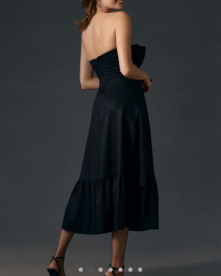 Anthropology Bow Dress - Image 2