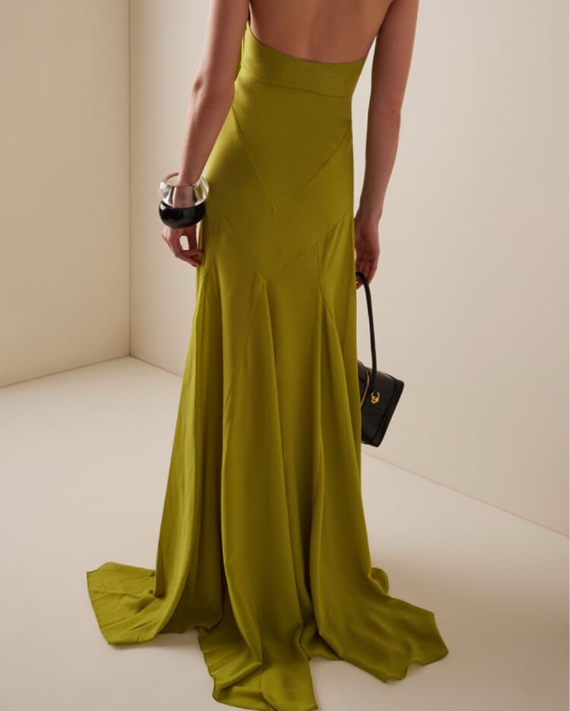 SIEDRES Raye scarf dress - Image 3