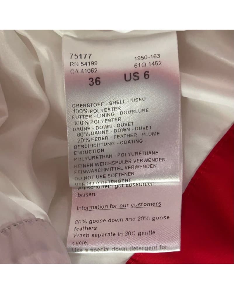 Bogner Red Ski Jacket - Image 3