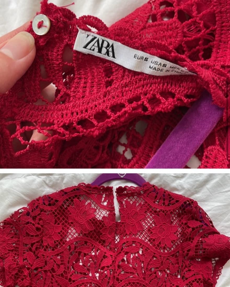 Red Lace Top - Image 3