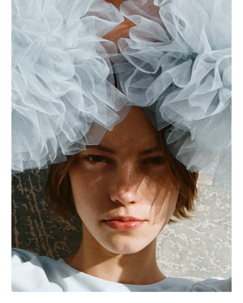Pastel Blue Tulle Volume Dress - Image 6