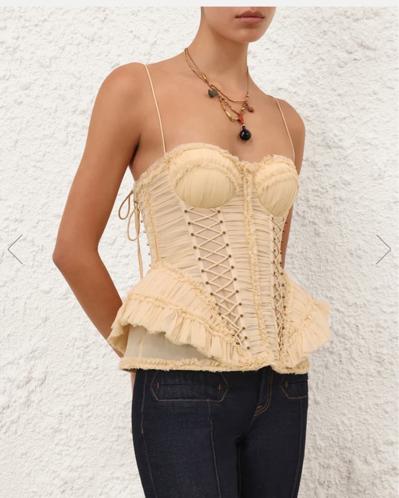 Zimmermman Silk Corset - Image 1