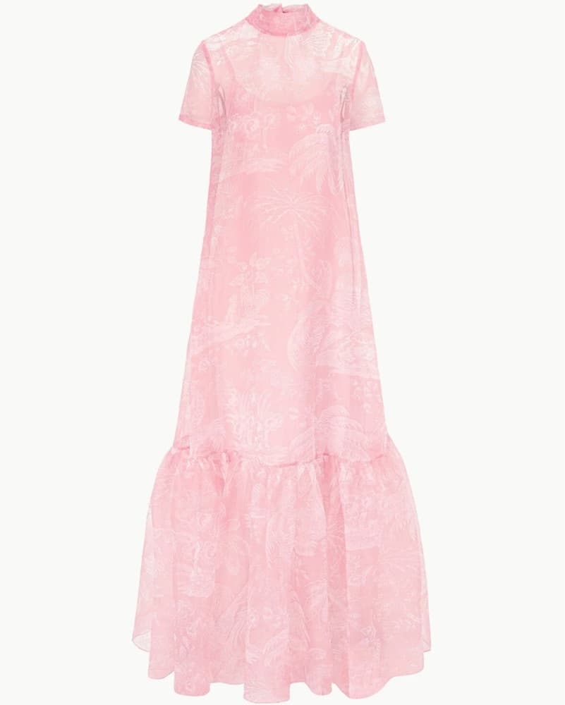 Staud Calluna Cherry Blossom Maxi Dress - Image 4