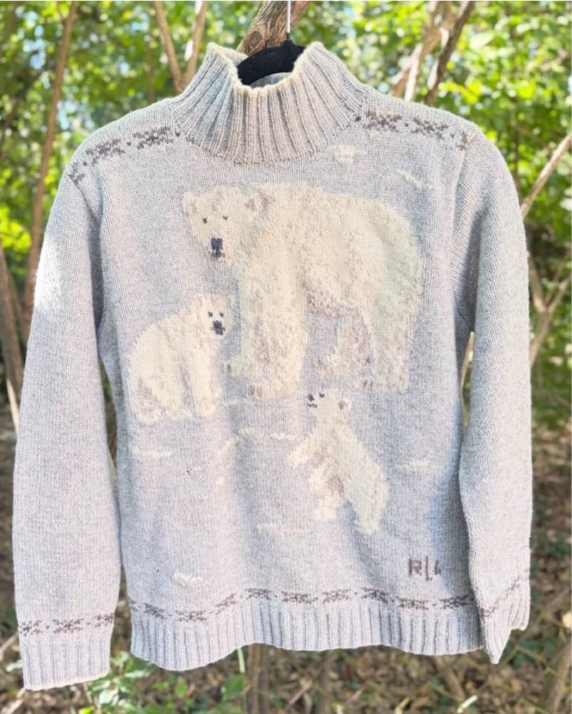 Ralph Lauren Polar Bear Sweater - Image 1