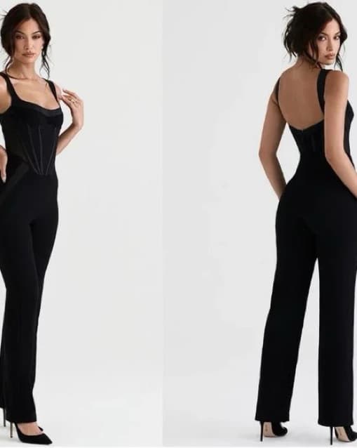 House of CB Mylene Corset Jumpsuit - Image 2