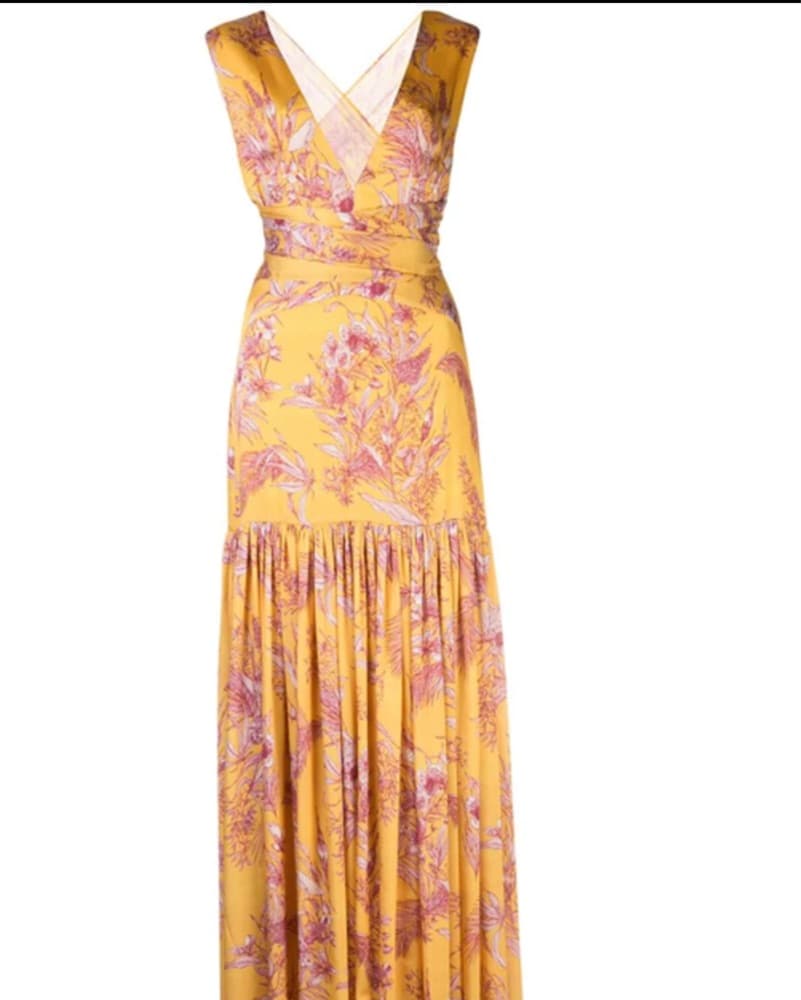 Alexis Yellow Gown - Image 3