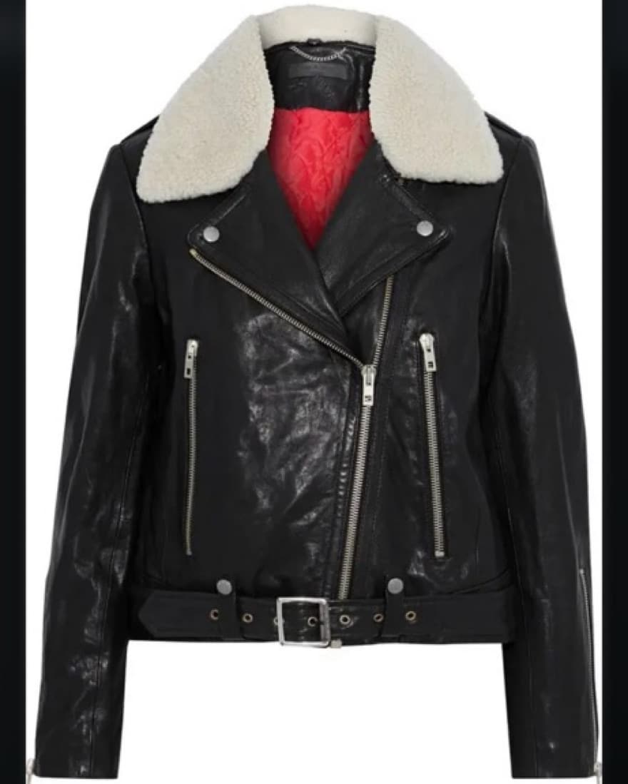 Rag & Bone Shearling Leather Jacket - Image 4