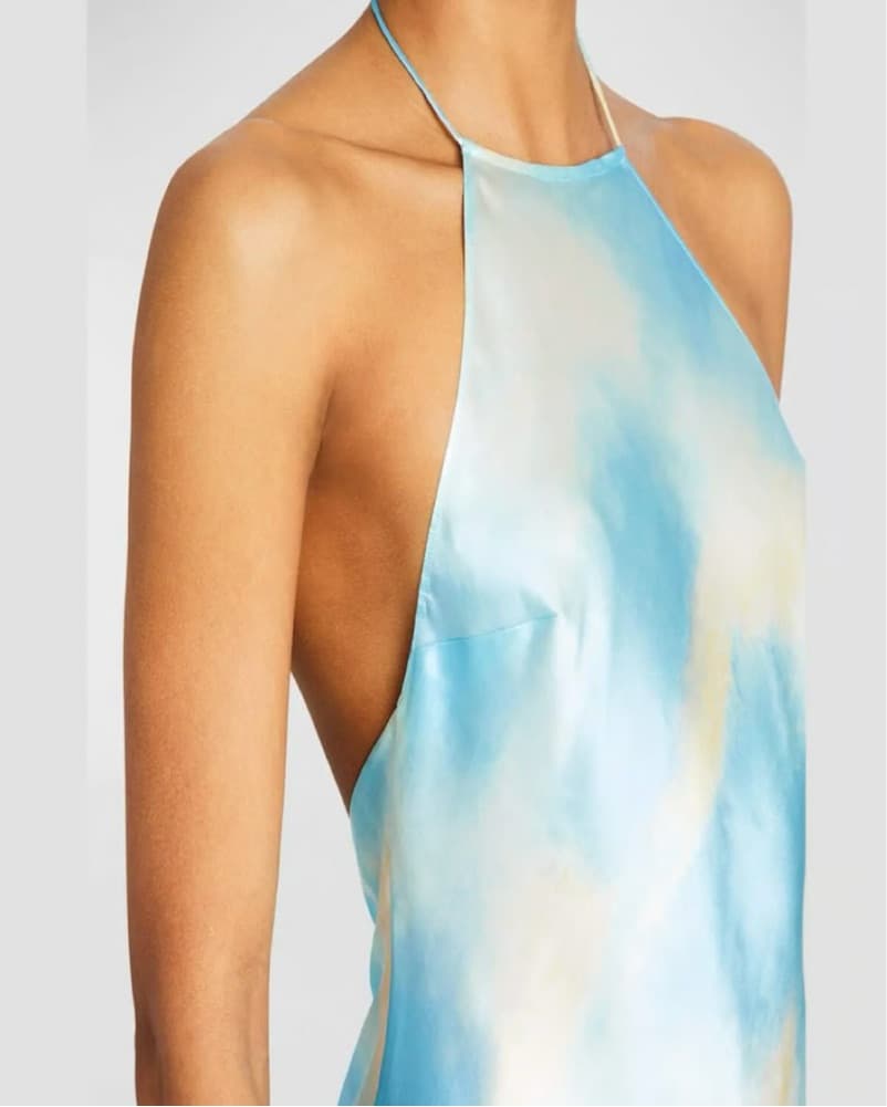 SER.O.YA Helen Silk Mini Dress - Image 4