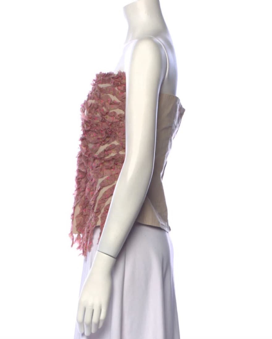A.F. VANDEVORST Strapless Top - Image 3